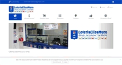 Desktop Screenshot of loteriaelisamuro.com